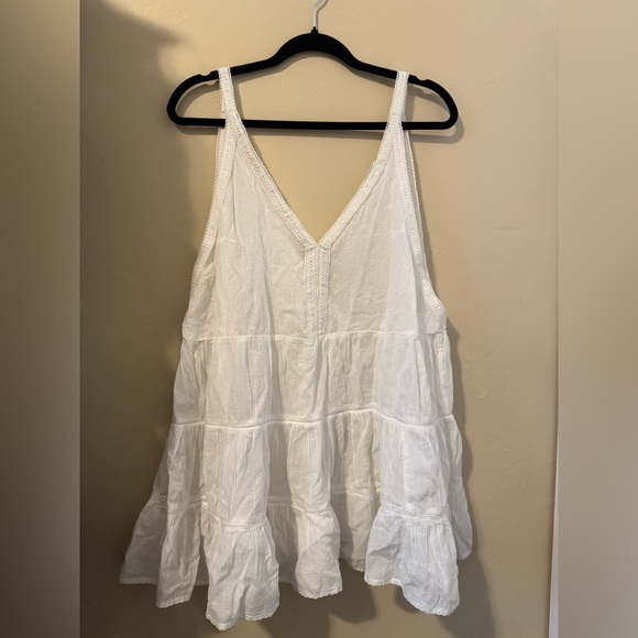 aerie Dresses & Skirts - White Sleeveless summer dress